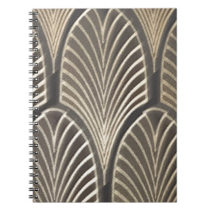 Art Deco Fan Notebook