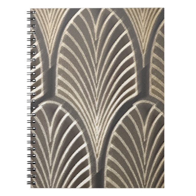 Art Deco Fan Notebook (Front)