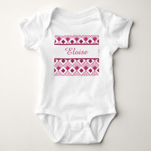 Art Deco Fans Baby Bodysuit