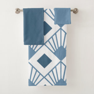 Art Deco Fans  Bath Towel Set