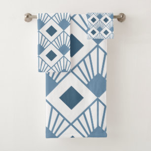 Art Deco Fans Bath Towel Set
