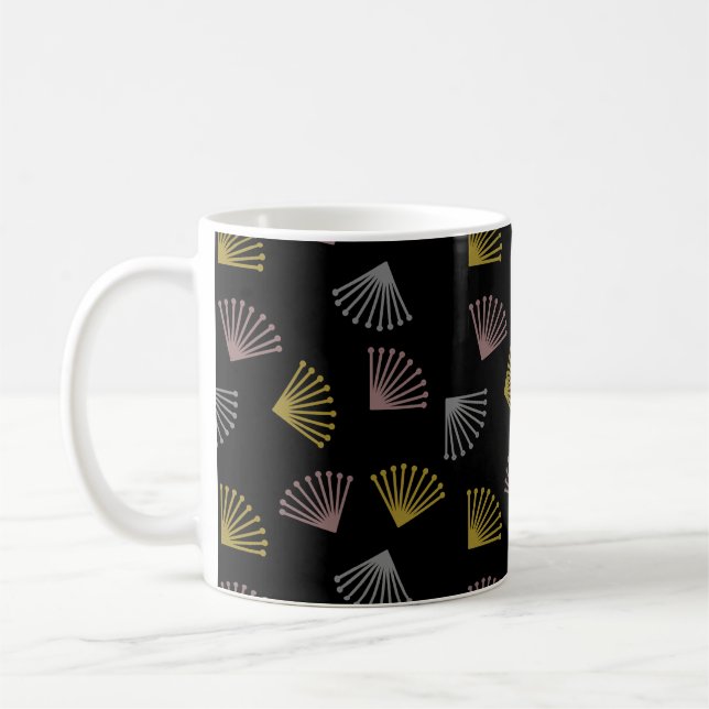Art Deco Fans  Coffee Mug (Left)