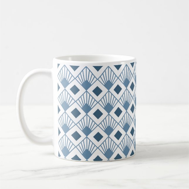 Art Deco Fans  Coffee Mug (Left)