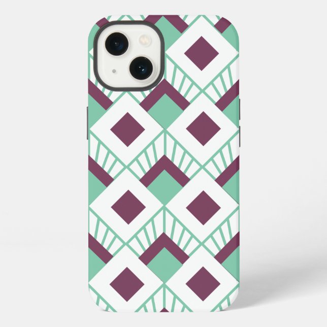 Art Deco Fans  iPhone Case (Back)