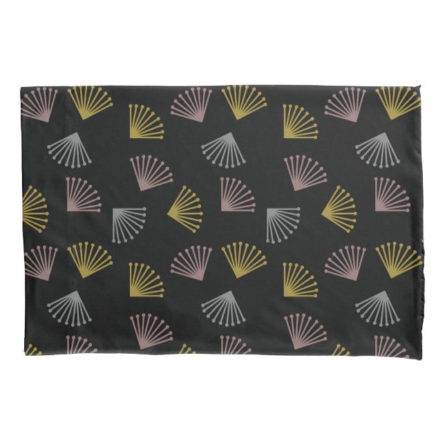 Art Deco Fans  Pillowcase (Front)