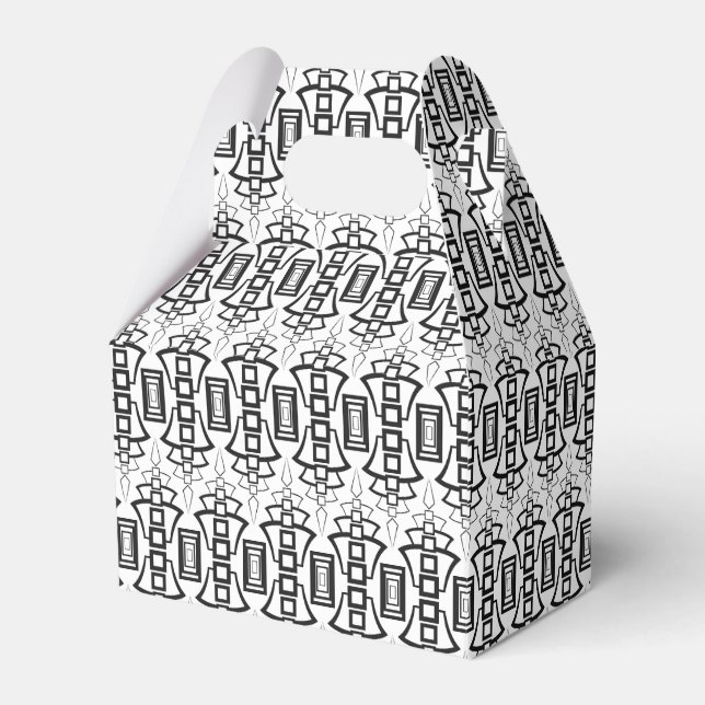 Art Deco Favour Box (Front Side)