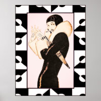 Art Deco Flapper (Rene Vincent 1920/30s)