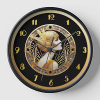 Art Deco Flapper Style Clock