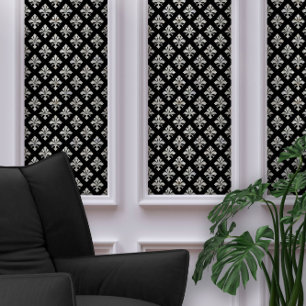Art Deco Fleur-de-lis - Mother of Pearl Wallpaper