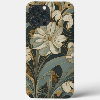 Art Deco Floral Design iPhone / iPad case