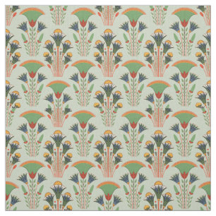 Art Deco Floral Fabric