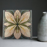 Art Deco Floral Wall Decor Art Nouveau Ceramic Til Tile<br><div class="desc">Welcome to CreaTile! Here you will find handmade tile designs that I have personally crafted and vintage ceramic and porcelain clay tiles, whether stained or natural. I love to design tile and ceramic products, hoping to give you a way to transform your home into something you enjoy visiting again and...</div>