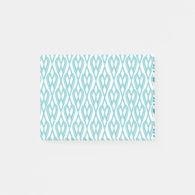 Art Deco Flowerbeds  Post-it Notes (Front)