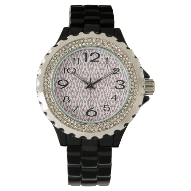 Art Deco Flowerbeds  Watch (Front)