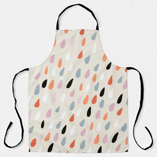 Art Deco Flowers: Modern Seamless Apron