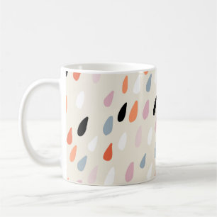 Art Deco Flowers: Modern Seamless Coffee Mug