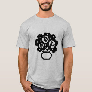 Art Deco Flowers  T-Shirt