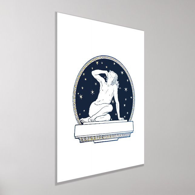 Art Deco Foil Print (Laydown)