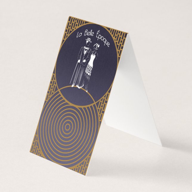 Art Deco Folded Card (Front)