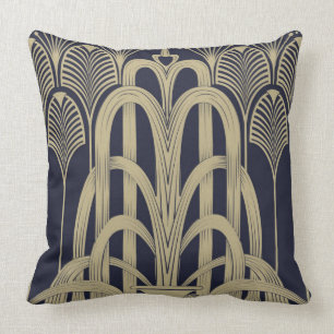 Art Deco Fountain Cushion