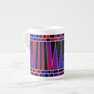 Art Deco 'Fractured' by Kenneth Yoncich Bone China Mug