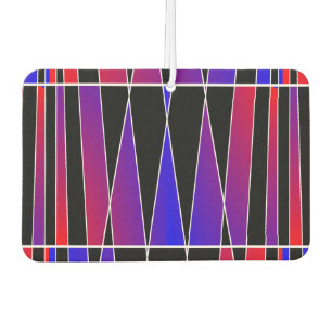Art Deco 'Fractured' by Kenneth Yoncich Car Air Freshener