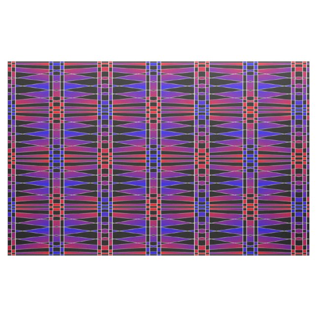 Art Deco 'Fractured'  by Kenneth Yoncich Fabric (Fat Quarter)