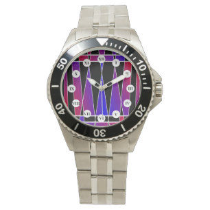 Art Deco 'Fractured' (R Face) by Kenneth Yoncich Watch