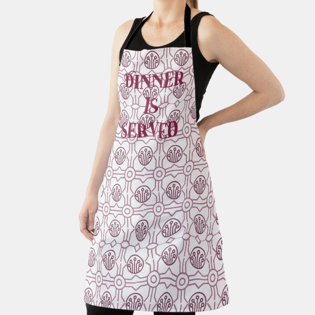 Art Deco Garden  Apron (Insitu)