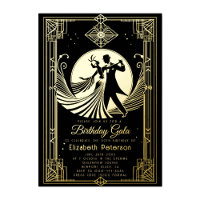 Art Deco Gatsby Roaring 20s Prohibition Birthday