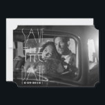 Art Deco Gatsby Save the Date | 5x7 Invite Ticket<br><div class="desc">Personalise your own 5x7 card. Click the Customise button to insert your art, designs, or photos to create a unique 5x7 invite card! Try adding text using cool fonts and see a preview of your creation! Our simple to personalise 5x7 invite card has no minimum orders & is made after...</div>