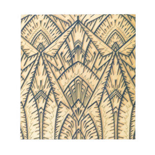 Art Deco Geo Architect Notepad