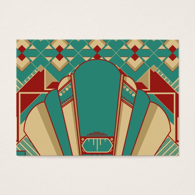 Art Deco Geometric Design (Front)