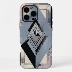 Art Deco Geometric Diamond iPhone Case