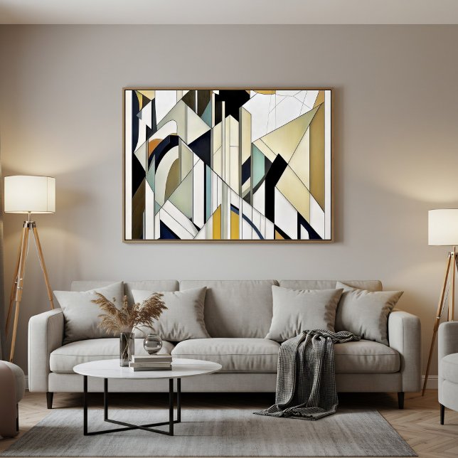 Art Deco Geometric Mosaic Poster (Creator Uploaded)