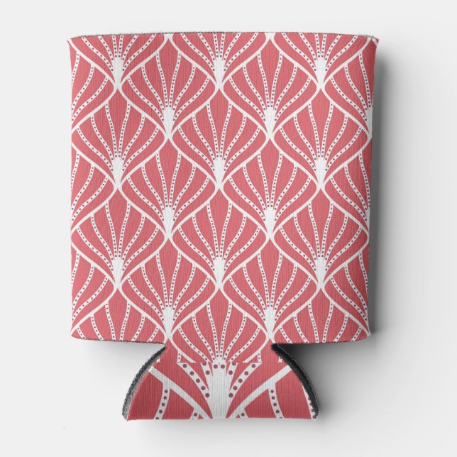 Art Deco, geometric seamless pattern. Can Cooler (Front)