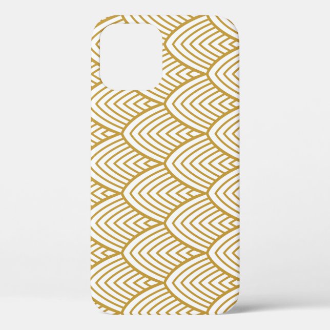 Art Deco geometric seamless pattern. Case-Mate iPhone Case (Back)