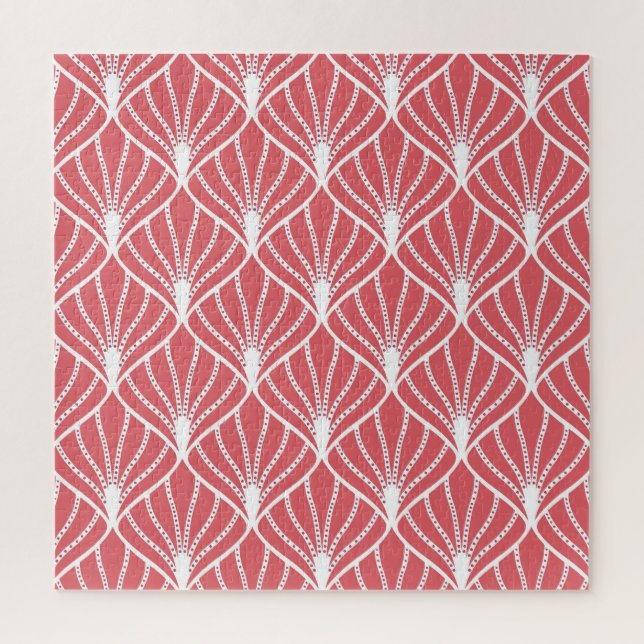 Art Deco, geometric seamless pattern. Jigsaw Puzzle (Vertical)