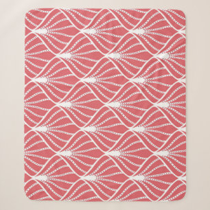 Art Deco, geometric seamless pattern. Sherpa Blanket
