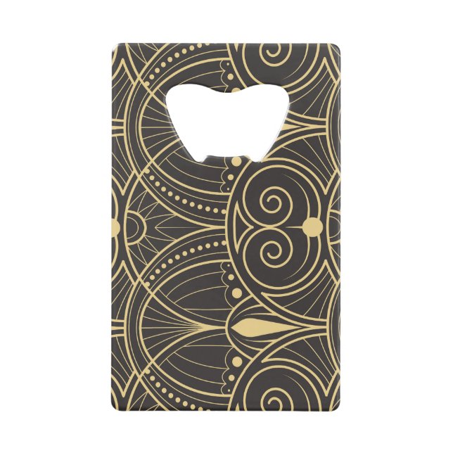 Art Deco Geometric Tiles Luxury. (Front)