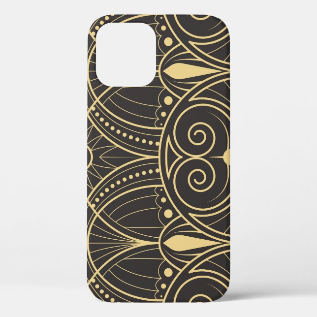 Art Deco Geometric Tiles Luxury. Case-Mate iPhone Case (Back)