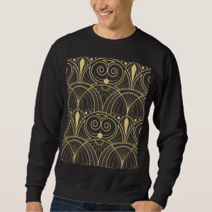 Art Deco Geometric Tiles Luxury. Sweatshirt