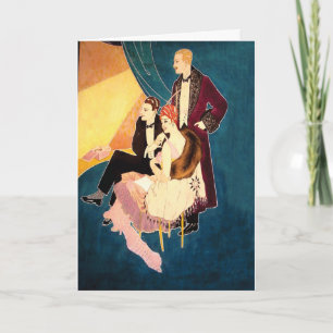 Art Deco Glamour ~ At the Theatre Invitation