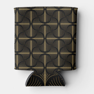 Art Deco Glamour: Golden Motifs Can Cooler