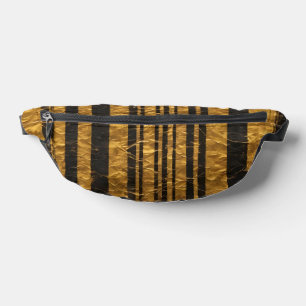 Art Deco Gold Black Vintage Trendy Collection Bum Bags