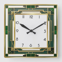Art Deco Green