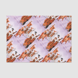 Art Deco Halloween Illustration – Vintage 1920s Tissue Paper