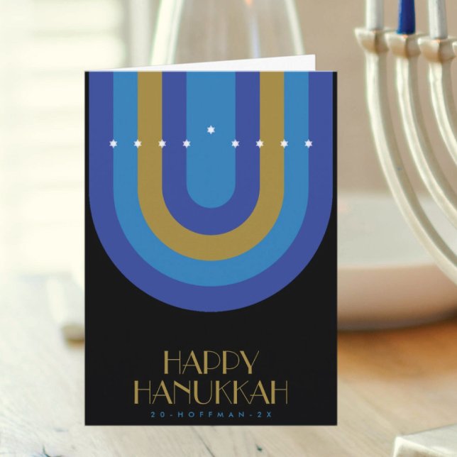 ART DECO HANUKKAH HOLIDAY CARD (Creator Uploaded)