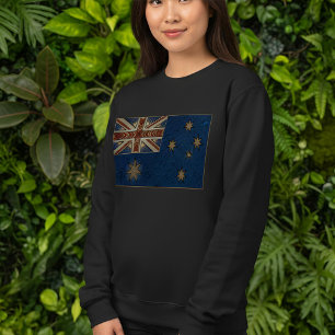 Art Deco Heritage Flag Australia Classic 1920s Sweatshirt