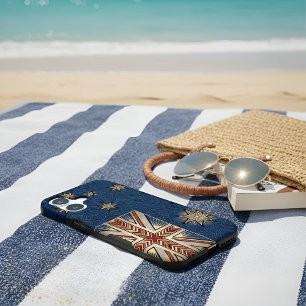 Art Deco Heritage Flag Australia iPhone Case